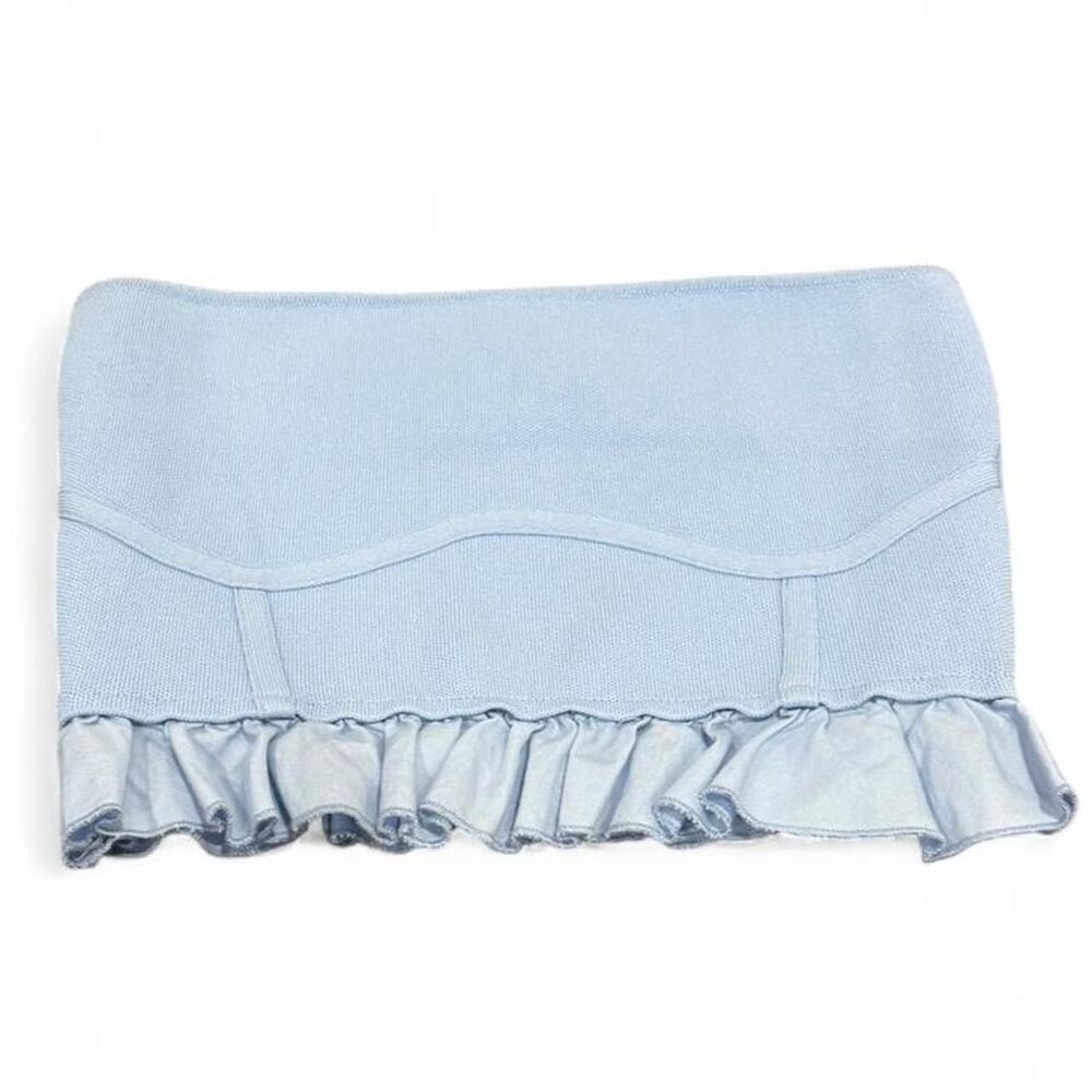 Zara Blue Tube Top